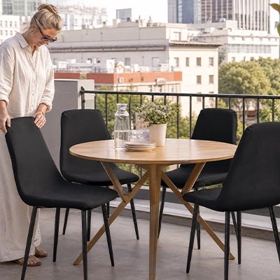 Housse de chaise scandinave