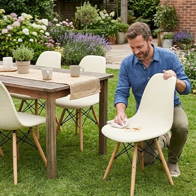 Housse de chaise scandinave