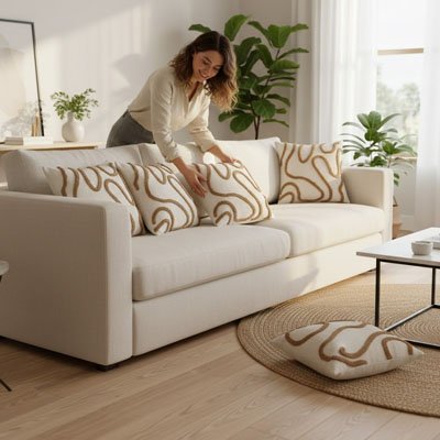 Housse de coussin 