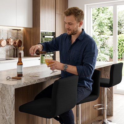 Housse de tabouret de bar 