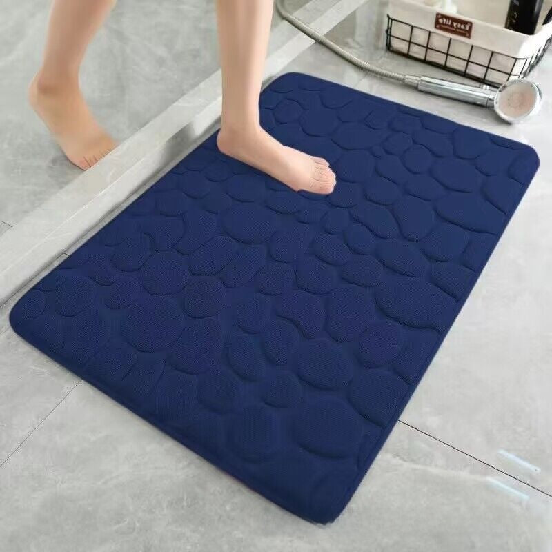 Embossed Pebble Floor Mat - Beauté Maison