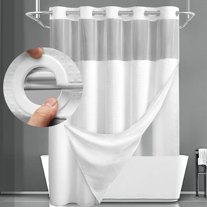 Double-Layer Curtain With Large Ring