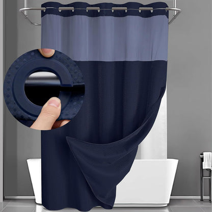 Double-Layer Curtain With Large Ring