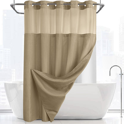 Double-Layer Curtain With Large Ring