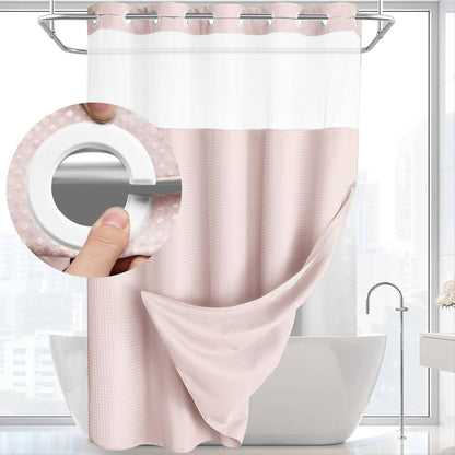 Double-Layer Curtain With Large Ring