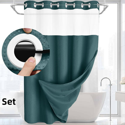 Double-Layer Curtain With Large Ring